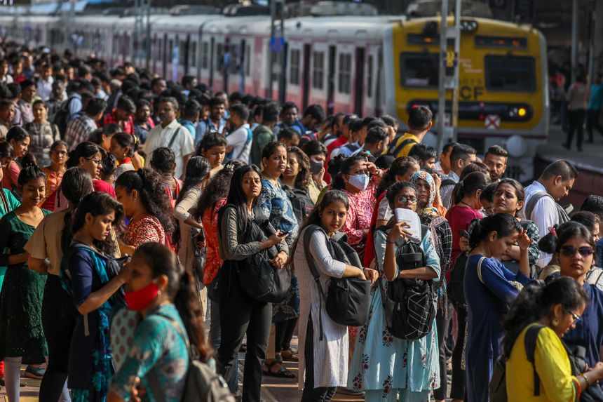 联合国证实,印度人口将在本月超过中国
